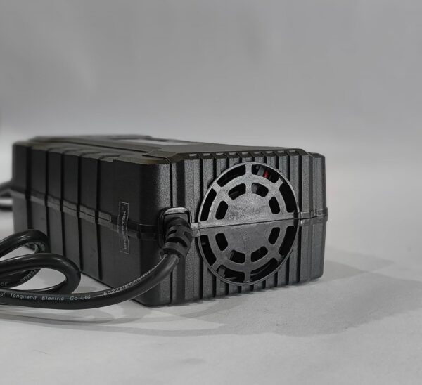 BHEEMTEK 60volts 8amp Charger Suitable for 60 v Battery Pack Scooters with T Connector (3-pin) Connector 71.4V Cut Off