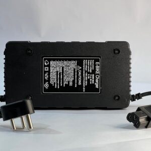 BHEEMTEK 60volts 8amp Charger Suitable for 60 v Battery Pack Scooters with T Connector (3-pin) Connector 71.4V Cut Off