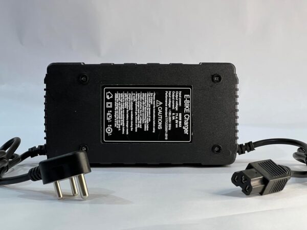 BHEEMTEK 60volts 8amp Charger Suitable for 60 v Battery Pack Scooters with T Connector (3-pin) Connector 71.4V Cut Off
