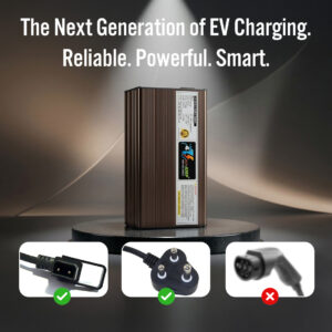 72V 12A Electric Scooter Charger for 72V Lithium Battery | Fast Charger with 3-Pin Input | Auto Cut-Off Power Adapter | Compatible with Revolt RV400 E-Bike